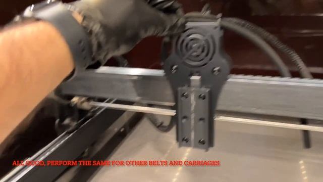 E1 - Mechanical Check (Laser Engraver Belt Tension and Eccentric Nut Adjustment) смотреть онлайн