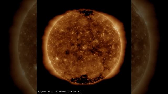 Sun 9-11 April 2020 - 4 different wavelengths смотреть онлайн