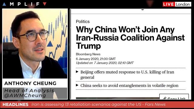 Markets Stabilise Despite Iran Rhetoric смотреть онлайн