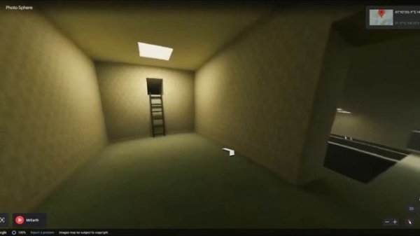 Found secret locations with Backrooms in google earth and google maps