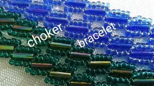 Браслетик из стекляруса и бисера. Мастер-класс