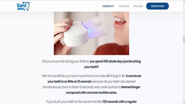 Sani White Toothbrush Reviews - Is Sani White Toothbrush Scam Or Legit? Check It Out! |