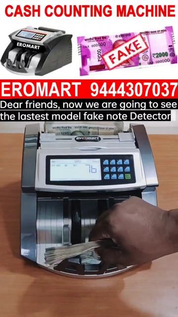 Latest Model Fake Note Detector Cash Counting Machine in Chennai смотреть онлайн