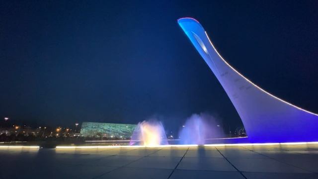 Sochi - Show of Olympic fountains смотреть онлайн