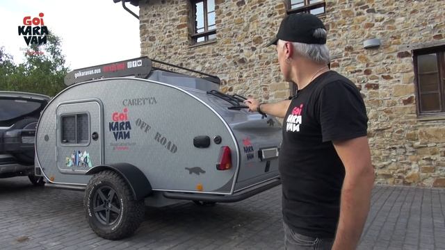 Minicaravana Caretta Off Road 1500. Presentación general exterior. смотреть онлайн