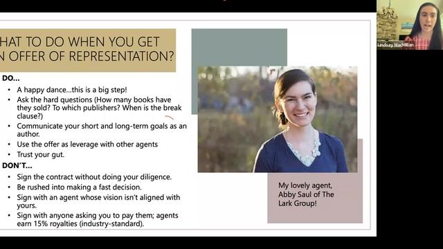 How to Land an Agent & Book Deal w/ Lindsay MacMillan смотреть онлайн