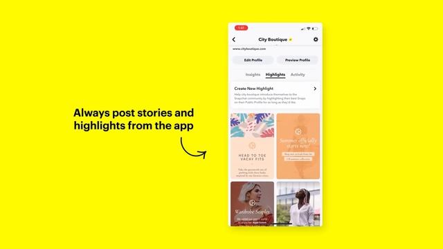 Set up a Public Profile for Business on Snapchat смотреть онлайн