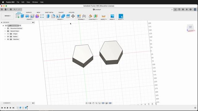 3D Model Perfect Regular Polygons in Fusion 360 Tutorial смотреть онлайн
