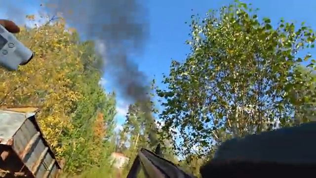 ✅Как мы укатили трактор в Чернобыльском лесу у марадёров КРЕОСАН!!! смотреть онлайн