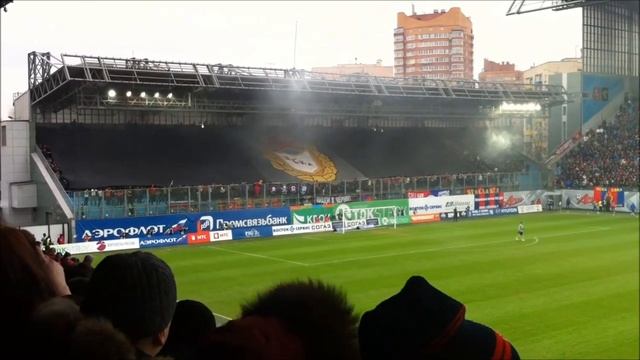 ЦСКА зенит Перфоманс и пиро фанатов ЦСКА смотреть онлайн