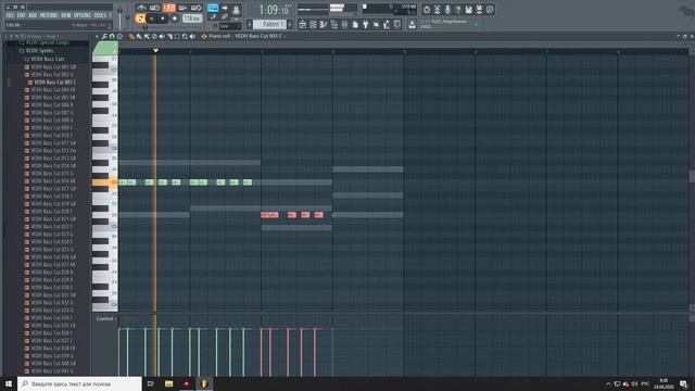 ПИШЕМ КРАСИВУЮ ПАРТИЮ PIANO И BASS В FL STUDIO смотреть онлайн