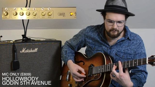 Marshall Origin 50 Review, Demo (DI VS Mic, Gain Boost)