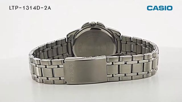 CASIO 카시오 여성 메탈 손목시계 LTP-1314D-2A