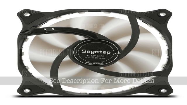 Segotep HALO 12 Silent Casing Fan смотреть онлайн