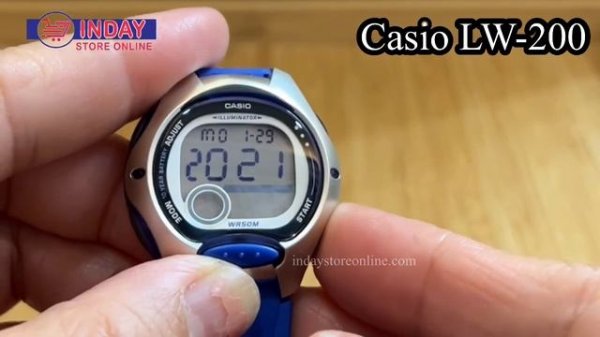 Casio LW-200 HOW TO SET TIME and DATE