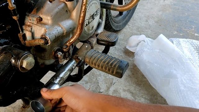 Hayabusa sound in 100cc??😳😳 | How to install Aftermarket Exhaust/Silencer in Bike? смотреть онлайн