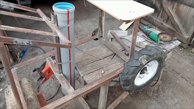 Проста Картоплесаджалка до мінітрактора або важкого мотоблоку (поетапне складання) смотреть онлайн