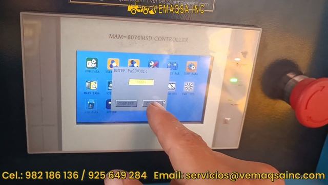 TUOWEI COMPRESOR. ACCESO Y CONTRASEÑA PARA LA CONFIGURACIÓN CONTROLADOR MAM-6070 смотреть онлайн