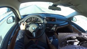 2015 БМВ Х6 (F16). Тест-Драйв. Езда по городу.