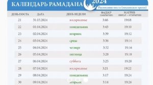 🌙РАМАЗАН МОСКВА ТАКВИМ 🕌 РАМАЗОН ТАКВИМИ МОСКВА. ВРЕМЯ РАМАДАНА В МОСКВЕ