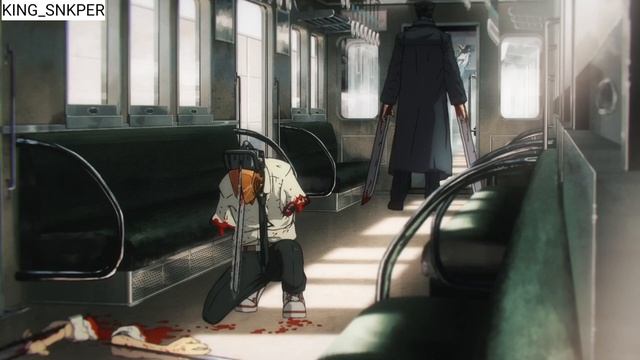 AMV Chainsaw Man Denji vs Demon Katana смотреть онлайн