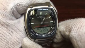 Unboxing Casio Silver Classic Digital Analog Watch AW81D-1AV