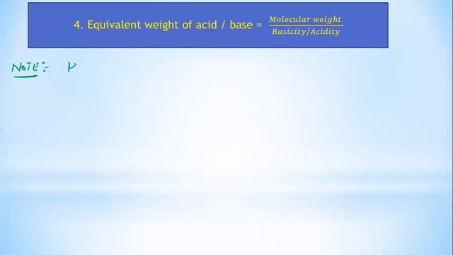 EQUIVALENT WEIGHT OF ACID ,BASE AND SALT смотреть онлайн
