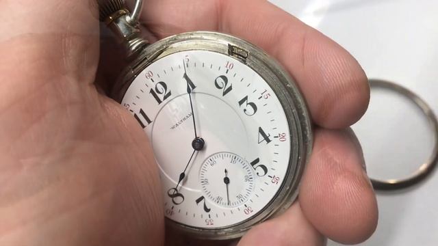 how to UNCASE a pocket watch (1900s waltham 19 jewel) смотреть онлайн