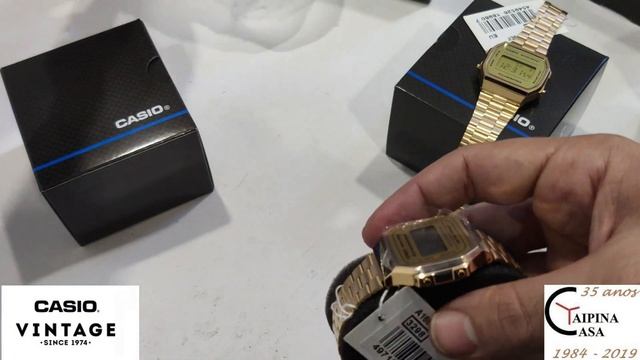 Vintage Casio A168WG-9EF Vs A168WEGM-9EF