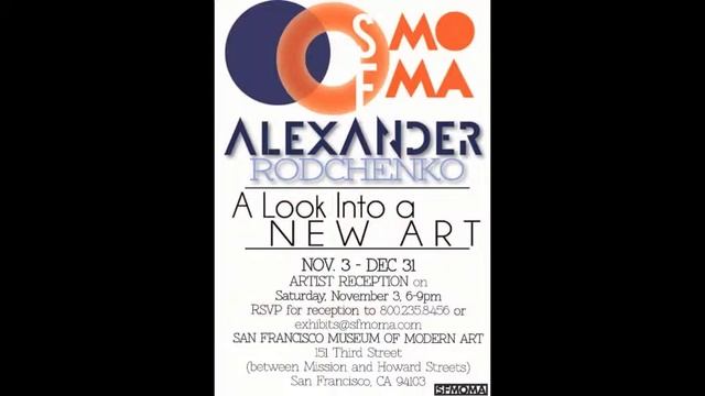Artist Poster-Alexander Rodchenko смотреть онлайн