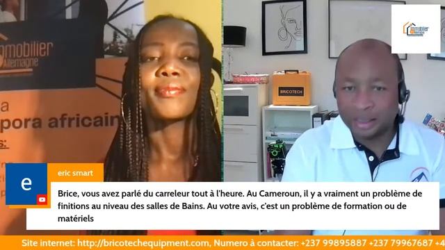 Live avec Brice Romuald Zambou de Bricotech - Equipements смотреть онлайн