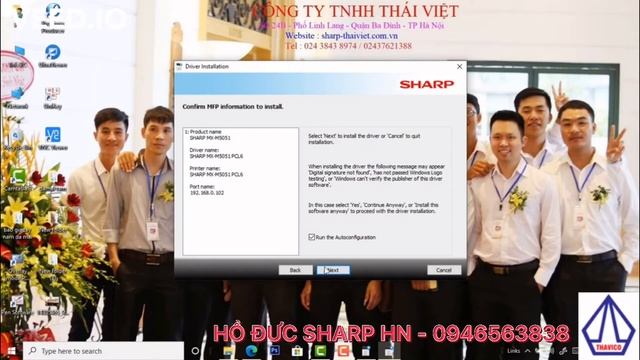 Hướng dẫn tải và cài đặt chức năng in máy Photocopy sharp MX-M5051/MX-M6051| Nhà phân phối Thái Việ смотреть онлайн