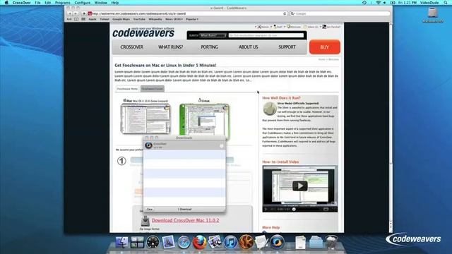 How to Run Total Commander 8 on Mac with CrossOver XI смотреть онлайн