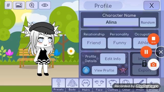 Прораметры моих персонажей ч.о. смотреть онлайн