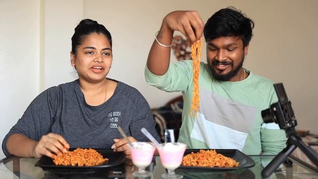 EXTREME SPICY NOODLES CHALLENGE *Worst side effect* 🥵 смотреть онлайн
