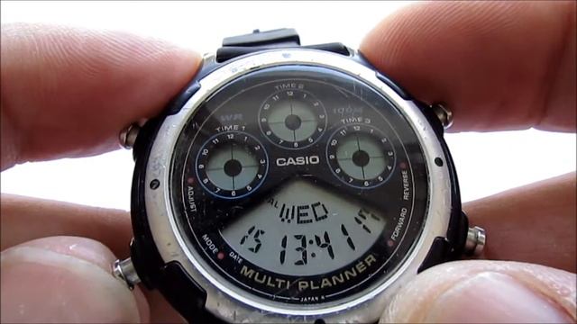 Casio BGP 20 Multi Planner Wrist Watch смотреть онлайн