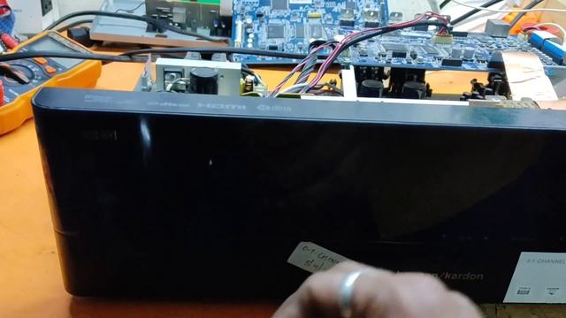 Harmon Kardon 151/151s AVReceiver Orange Light Blinking Fault Fixing In Tamil