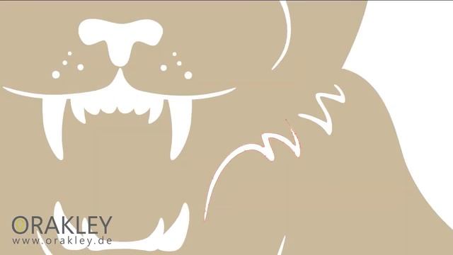 Tiger Speed Painting - Vector. смотреть онлайн