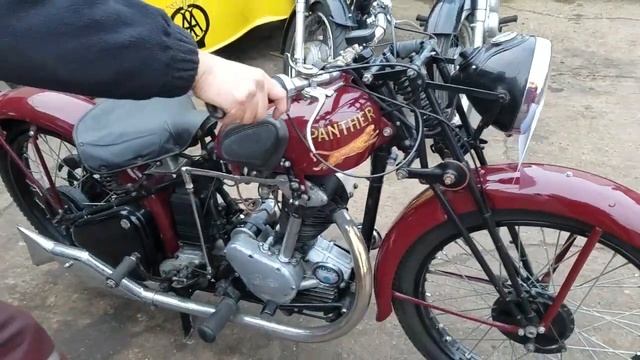 1938 Red Panther 250cc at Andy Tiernans #08364PTH 2 смотреть онлайн