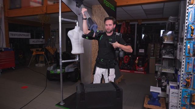 Exoskelet Festool ExoActive EXO 18 Aktivní Podpora Při Práci Nad Hlavou