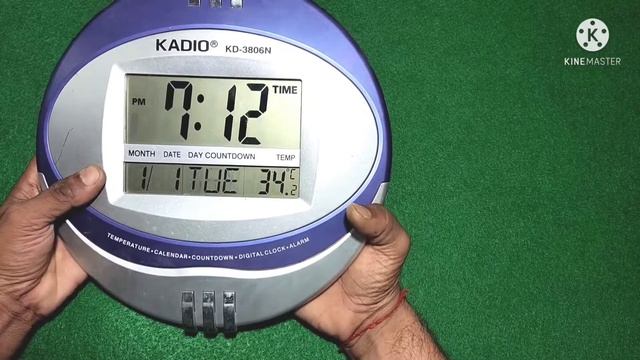 डिजिटल घड़ी का टाइम सेट करना सीखें ♦️ kadio digital clock ♦️ digital clock ♦️ clock time setting ♦️ смотреть онлайн