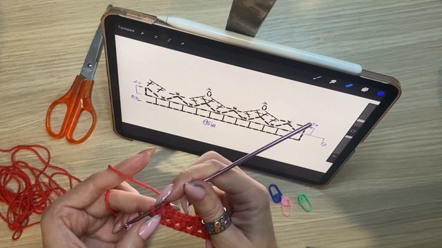 Свяжем чокер за 18 минут.МК. Чокер крючком.Crocheting A Choker, Tutorial/ Choker Wykonamy Szydełkie