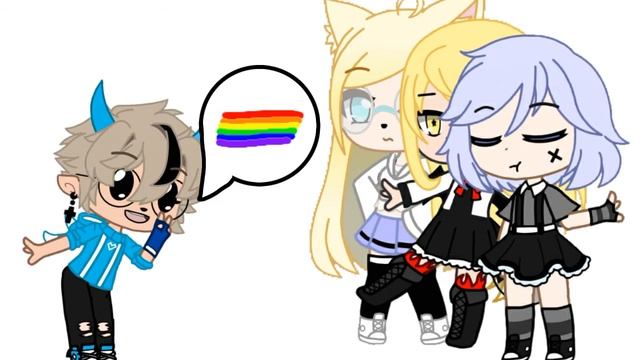 RPG Meme/Gacha Club\Гача клуб/Для Yumeko, Dera White, •SиNий_KINDER•, WENDY