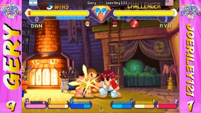 Dan Hibiki - Super Gem Fighter Mini Mix - Online Match Fightcade 2 (29/10/2020) смотреть онлайн