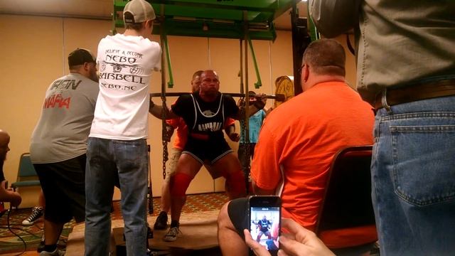 Sam Byrd All Time World Record Squat 915lbs @ 219 смотреть онлайн