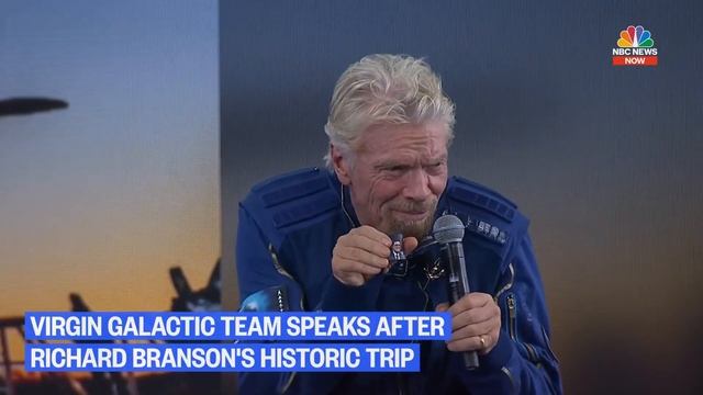 Watch Richard Branson's News Conference After Historic Space Flight смотреть онлайн
