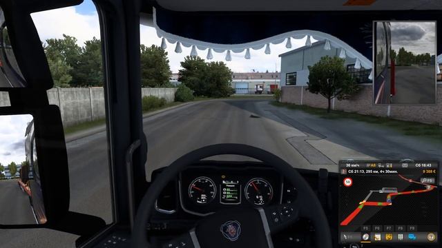 РЕЙС-4. ФИНЛЯНДИЯ - РОССИЯ. Euro Truck Simulator 2 смотреть онлайн