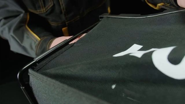 Как собрать газонокосилку аккумуляторную HUTER CLM 40 Li 720p