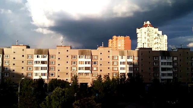 Грозовой фронт ушел в подмосковную Икшу