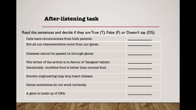 Interesting Facts About Genetics. DNA. 10 Grade. Module 1 (Action)